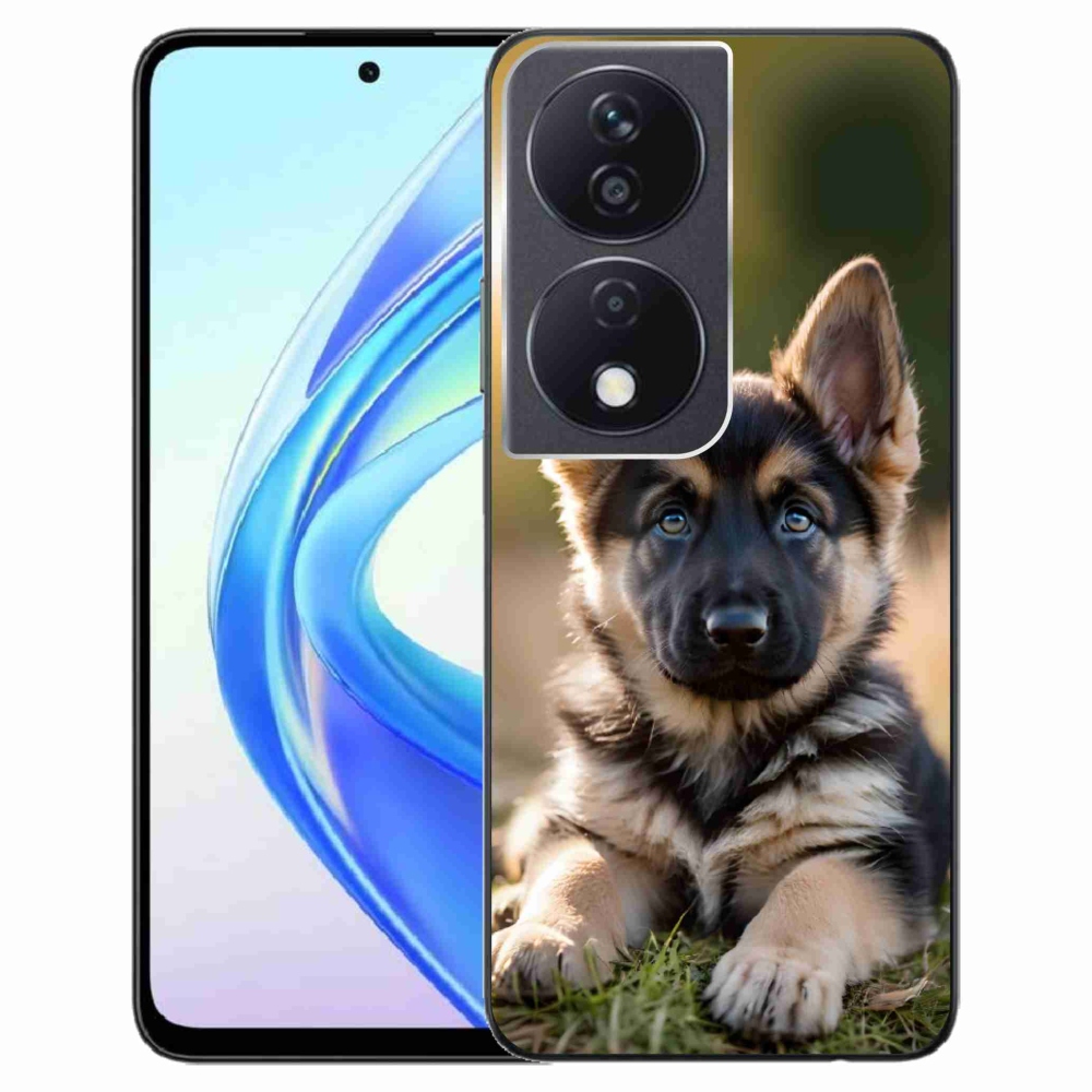 Gélový kryt mmCase na Honor X7b - nemecký ovčiak v prírode