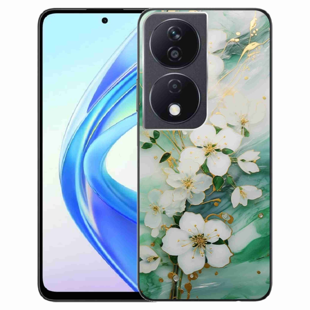 Gélový kryt mmCase na Honor X7b - nežné kvety