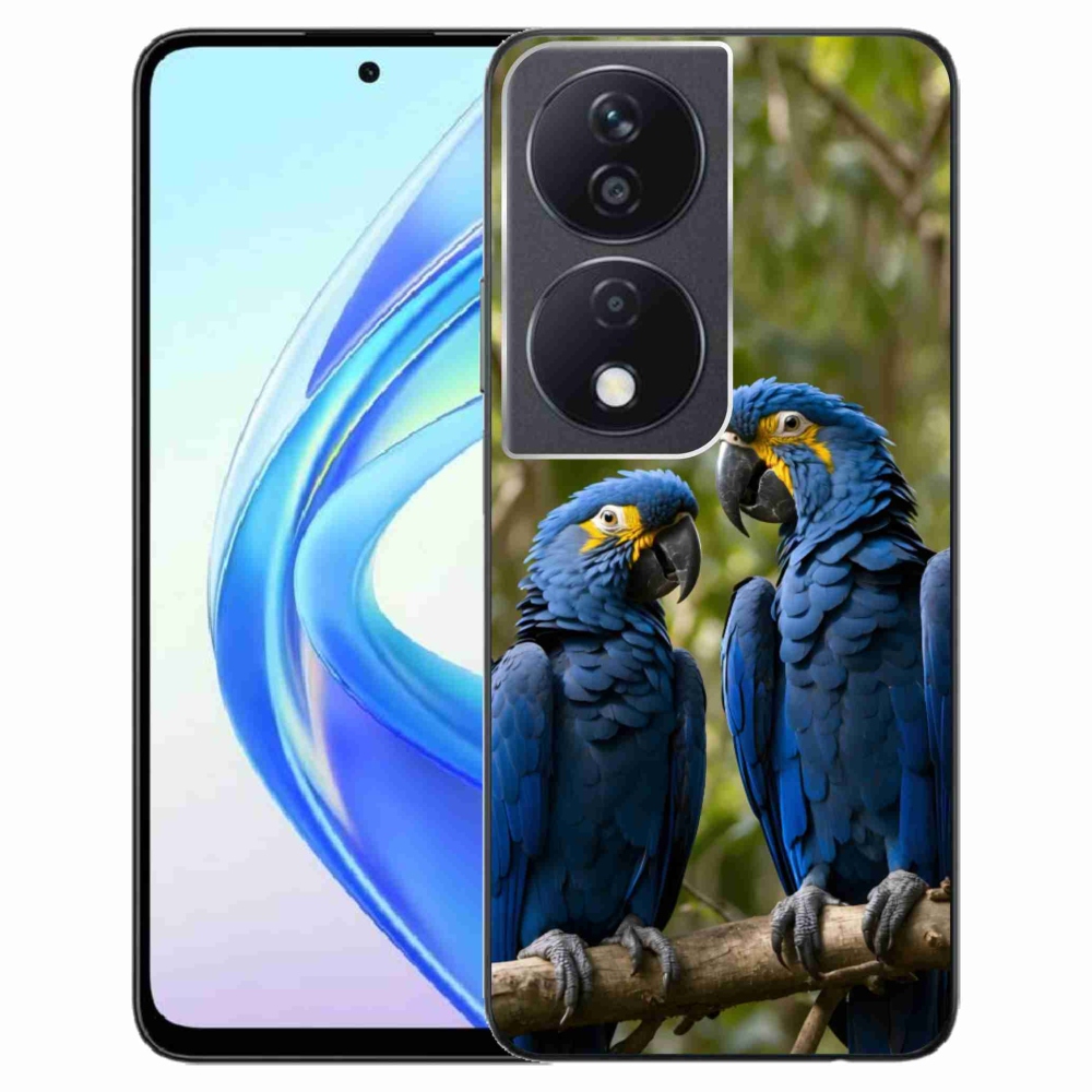 Gélový kryt mmCase na Honor X7b - papagájové duo