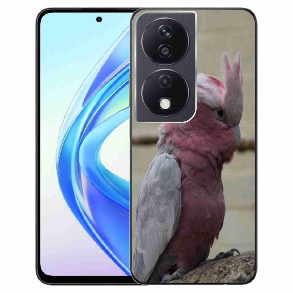Gélový kryt mmCase na Honor X7b - papagáj kakadu ružový