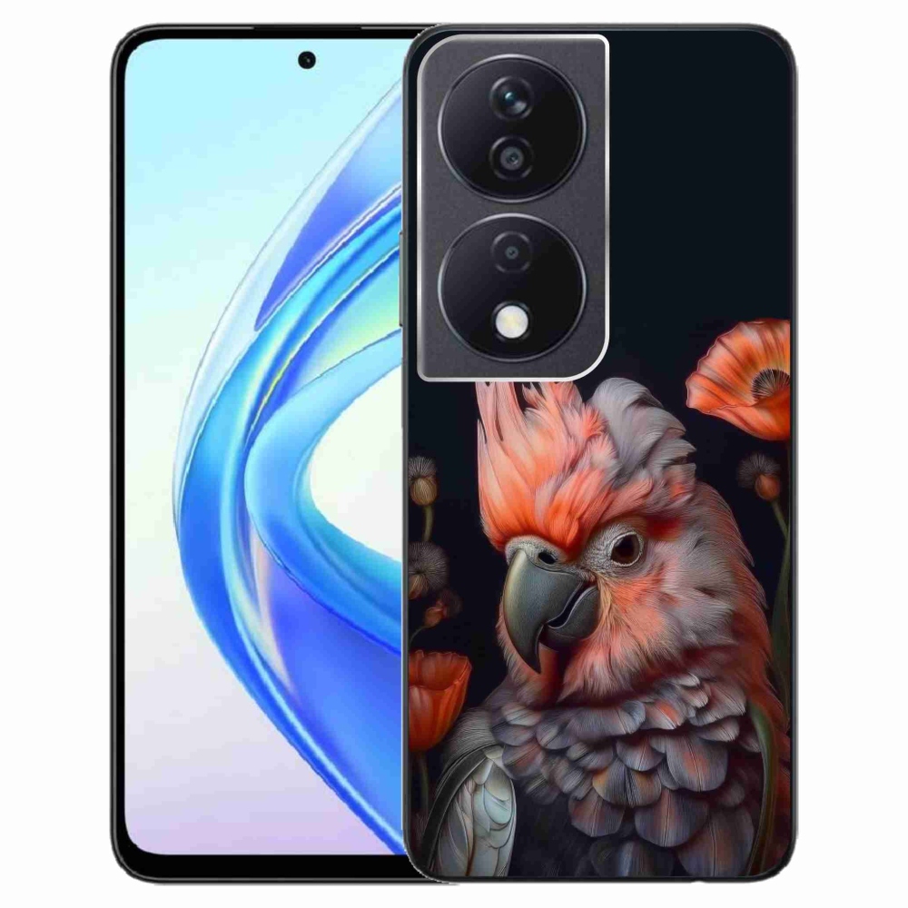 Gélový kryt mmCase na Honor X7b - papagáj kakadu vo farbách