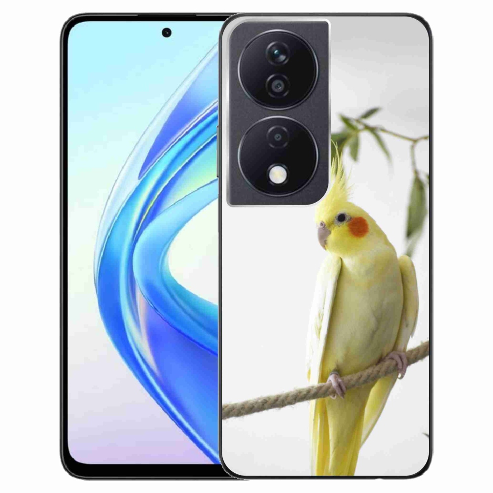 Gélový kryt mmCase na Honor X7b - papagáj korela chocholatá