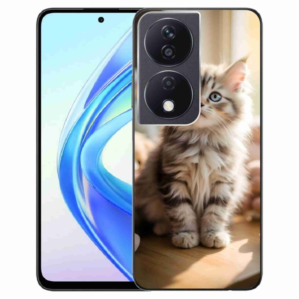 Gélový kryt mmCase na Honor X7b - roztomilé mačiatko 10