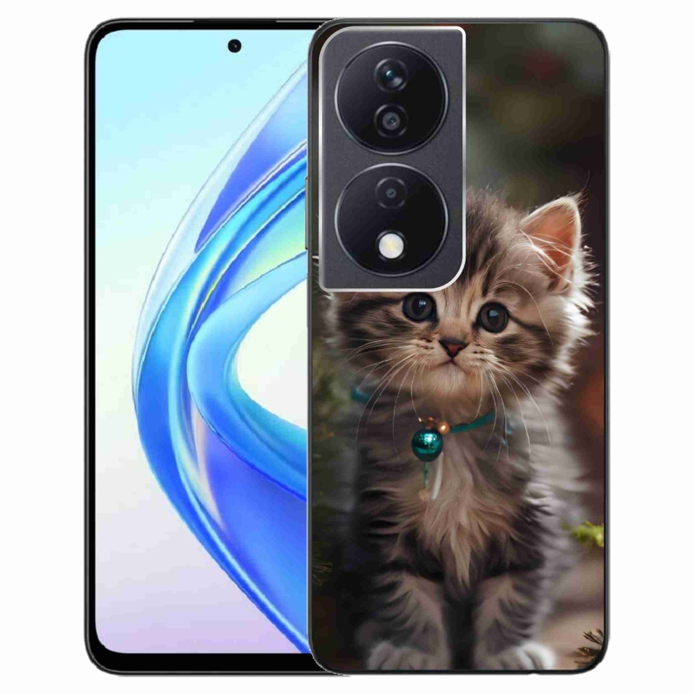 Gélový kryt mmCase na Honor X7b - roztomilé mačiatko 11