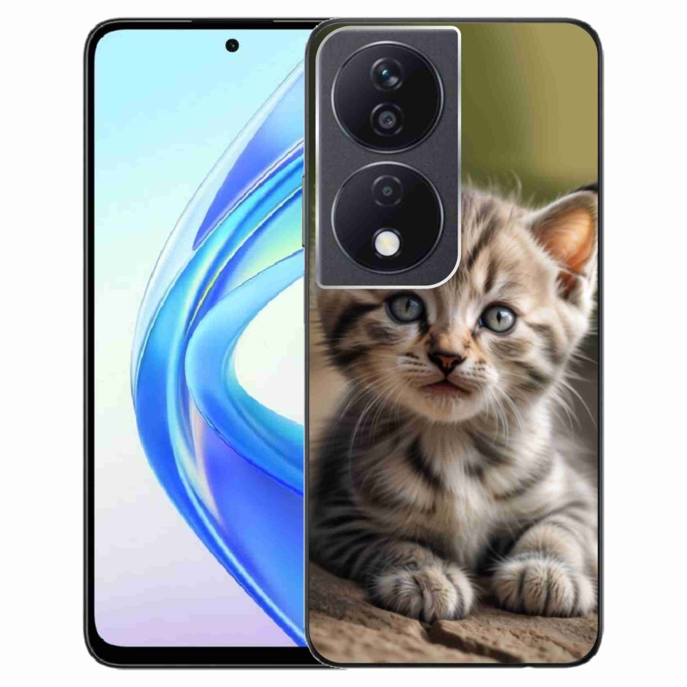 Gélový kryt mmCase na Honor X7b - roztomilé mačiatko 9
