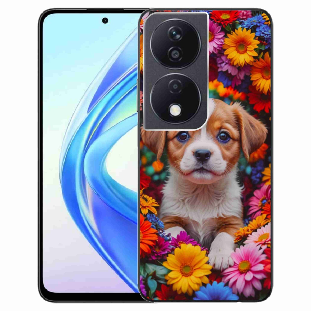 Gélový kryt mmCase na Honor X7b - roztomilé šteňa