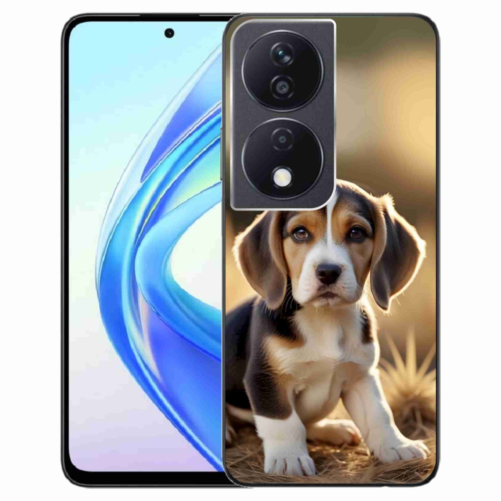 Gélový kryt mmCase na Honor X7b - roztomilý bígl