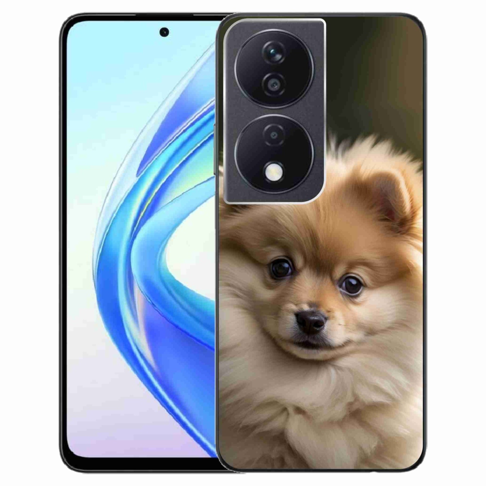 Gélový kryt mmCase na Honor X7b - roztomilý pomeranian 2