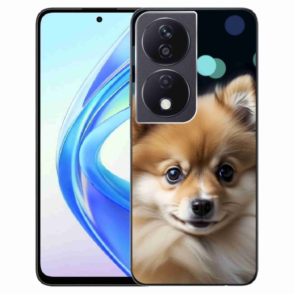 Gélový kryt mmCase na Honor X7b - roztomilý pomeranian