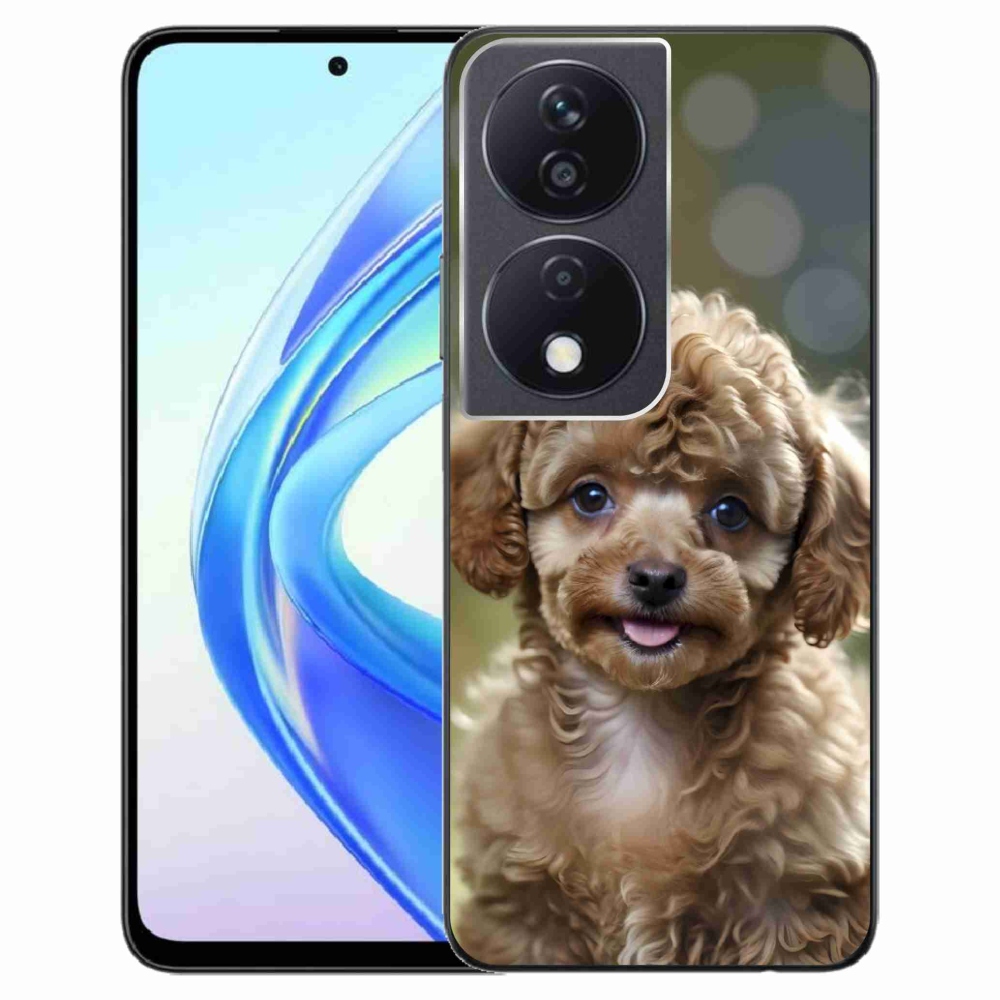 Gélový kryt mmCase na Honor X7b - roztomilý pudel
