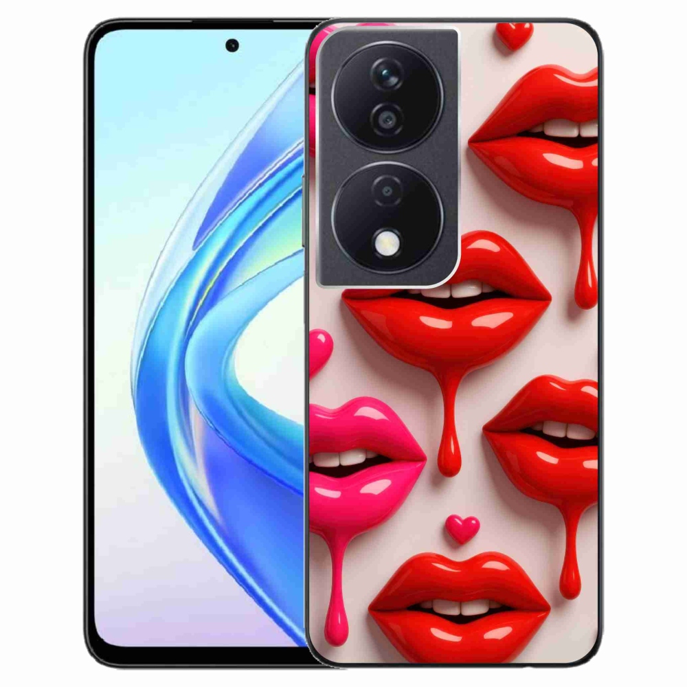 Gélový kryt mmCase na Honor X7b - pery 2
