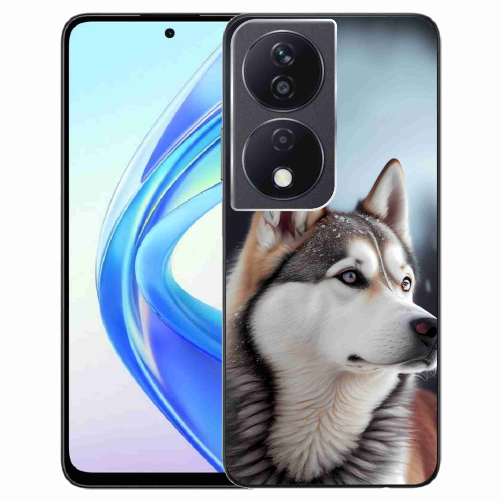 Gélový kryt mmCase na Honor X7b - sibírsky husky