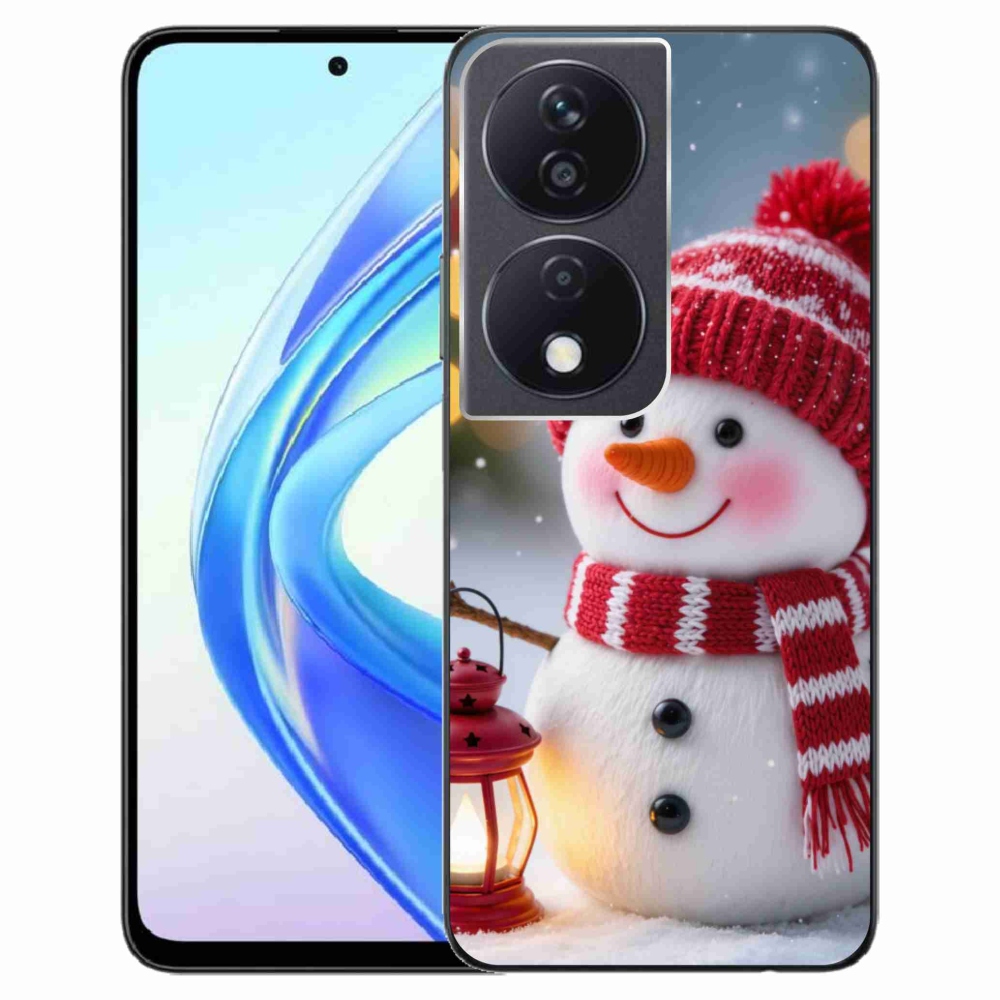 Gélový kryt mmCase na Honor X7b - snehuliak 2