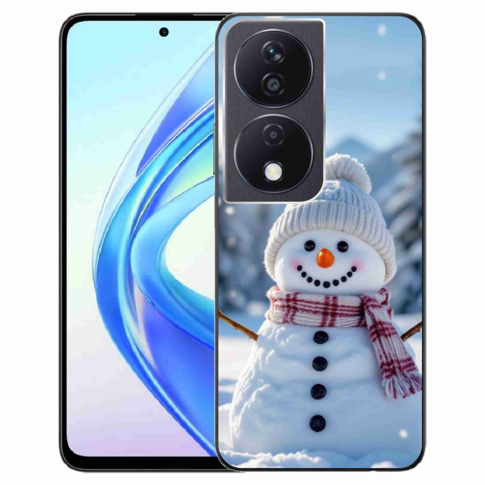 Gélový kryt mmCase na Honor X7b - snehuliak 3