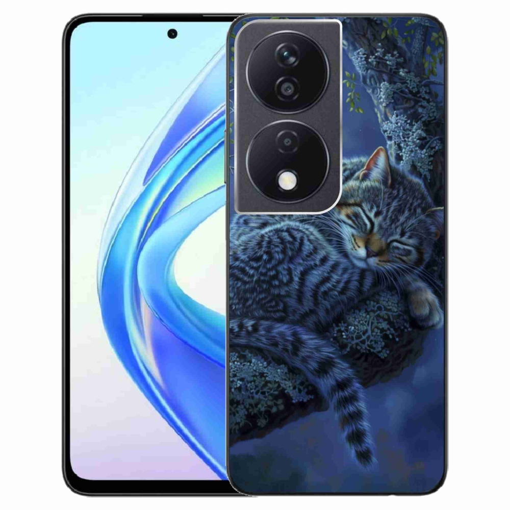 Gélový kryt mmCase na Honor X7b - spiaca mačka