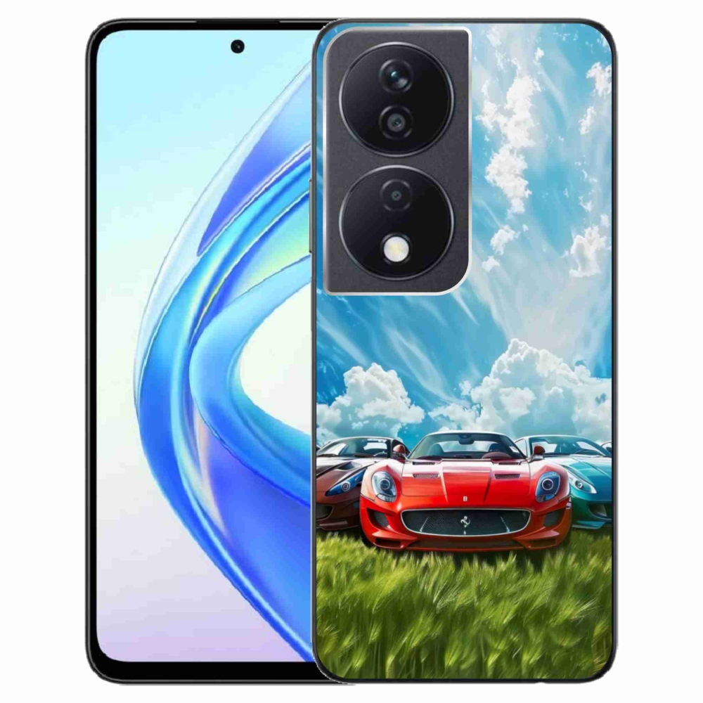 Gélový kryt mmCase na Honor X7b - športové vozidlá