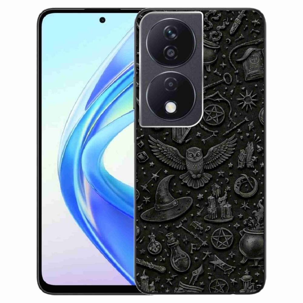 Gélový kryt mmCase na Honor X7b - tmavý magický svet