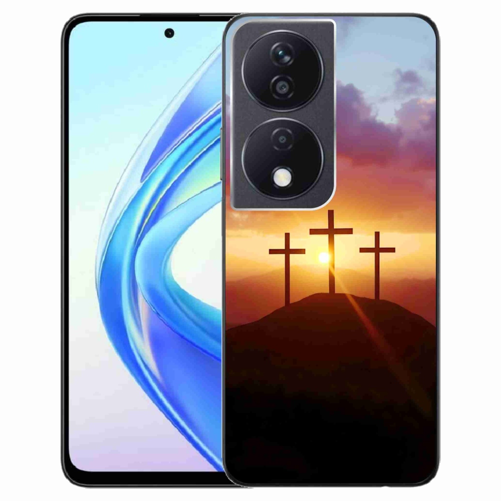 Gélový kryt mmCase na Honor X7b - tri kríža