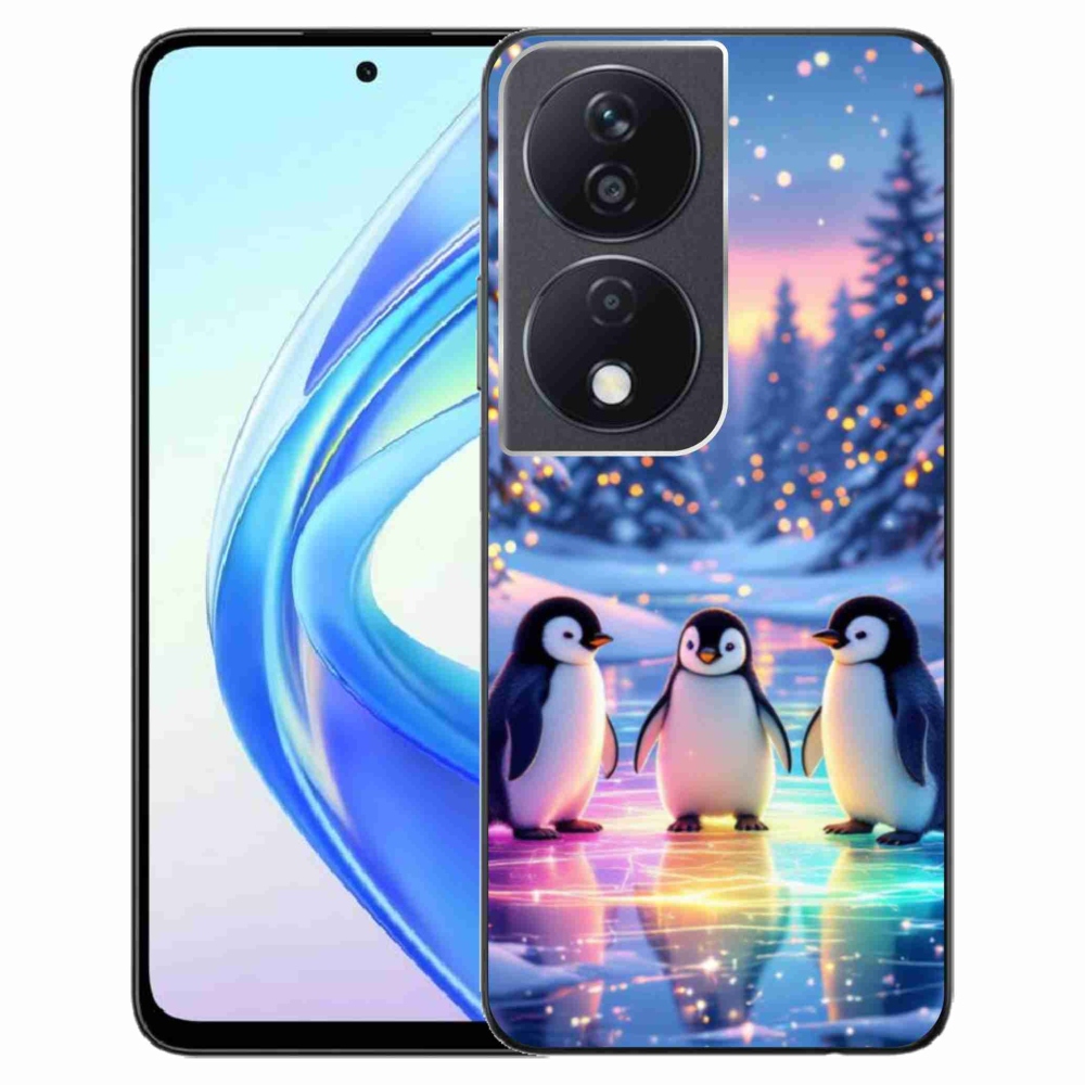 Gélový kryt mmCase na Honor X7b - tučniaky