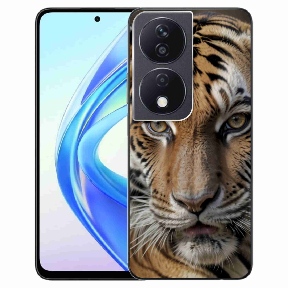 Gélový kryt mmCase na Honor X7b - tigrie pohľad