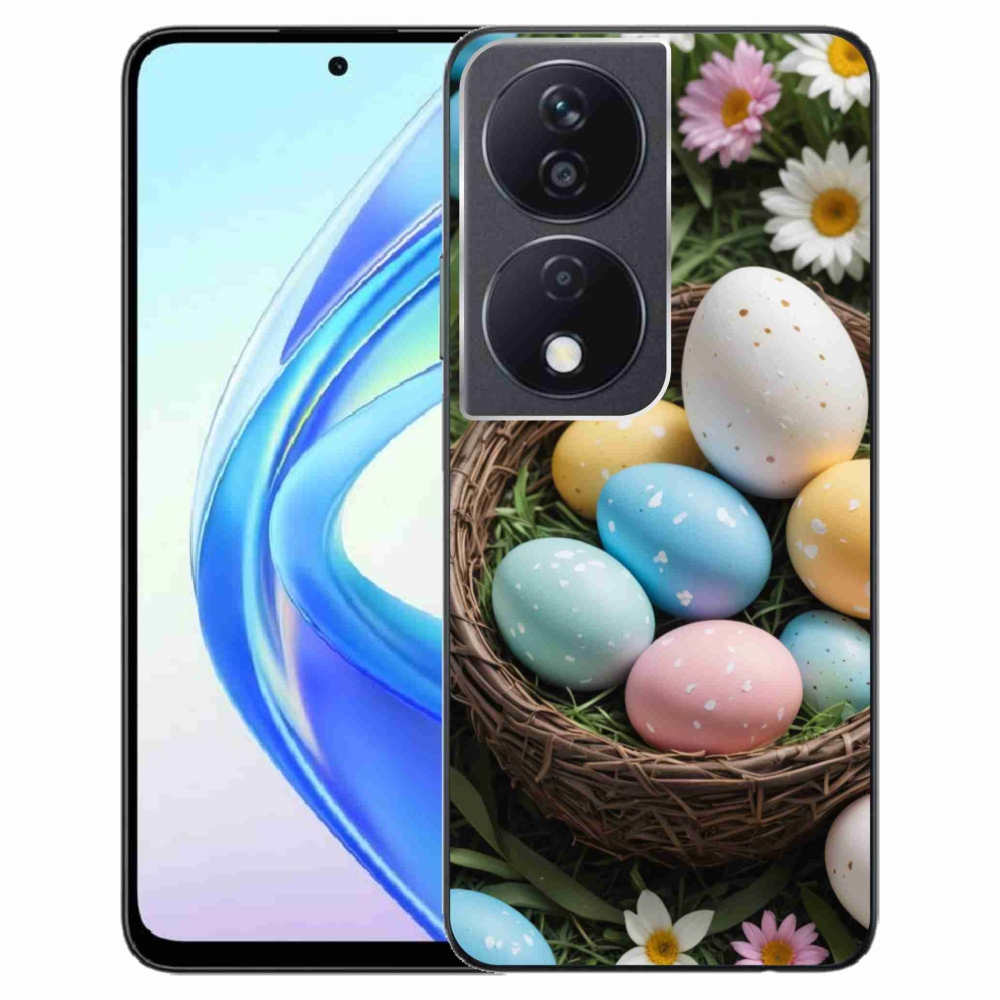 Gélový kryt mmCase na Honor X7b - veľkonočné vajíčka 2