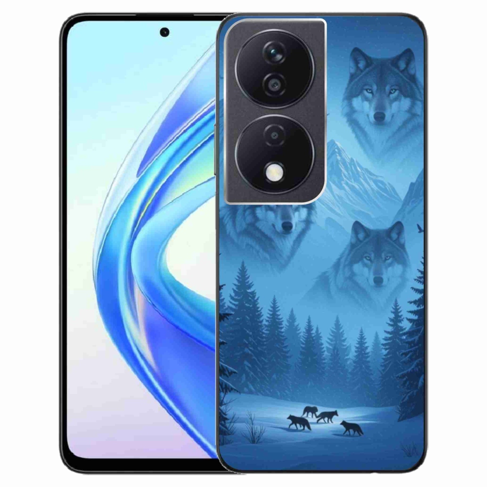 Gélový kryt mmCase na Honor X7b - vlčia svorka