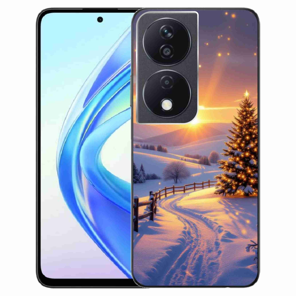 Gélový kryt mmCase na Honor X7b - zimná krajina