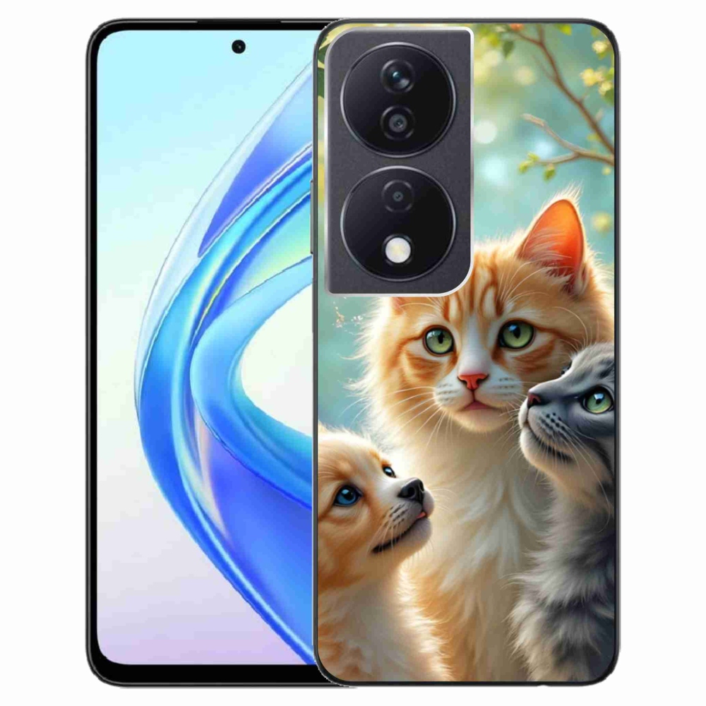 Gélový kryt mmCase na Honor X7b - zvieracie priateľstvo 2