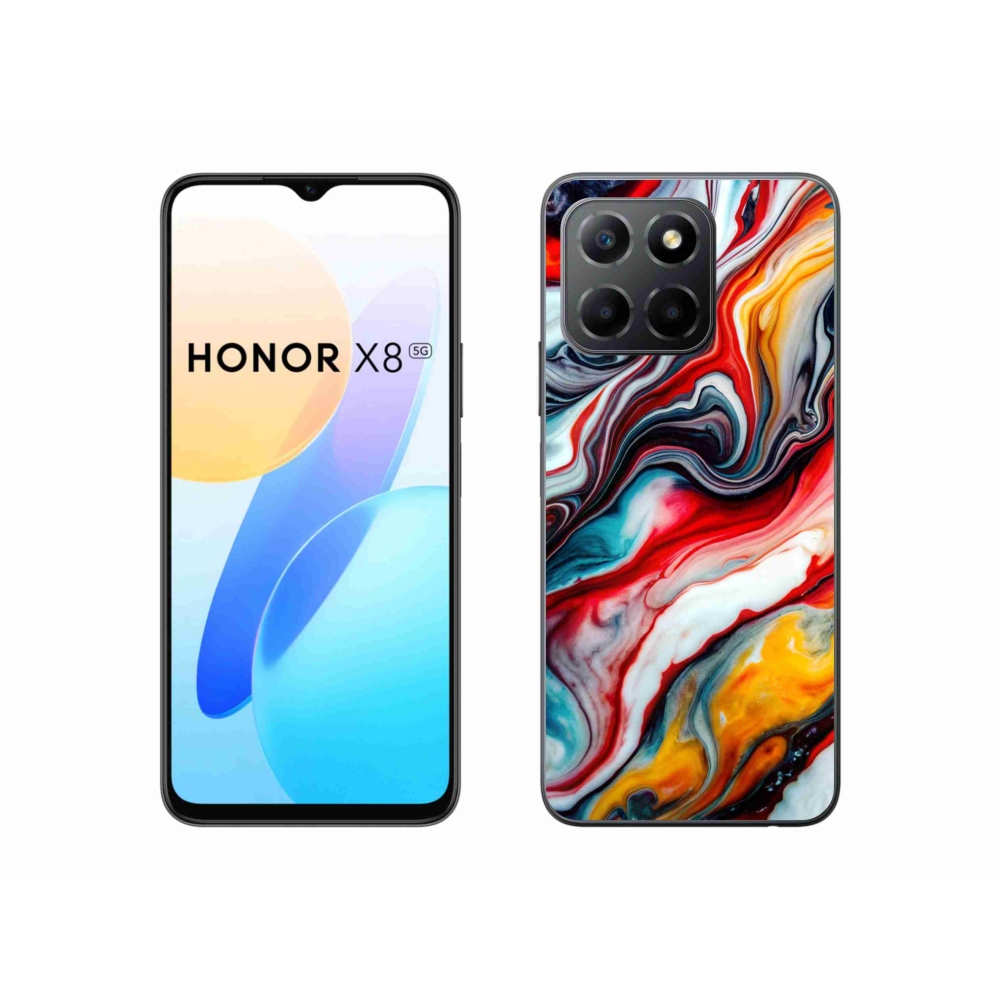 Gélový kryt mmCase na Honor X8 5G/Honor 70 Lite 5G - abstraktný motív 35