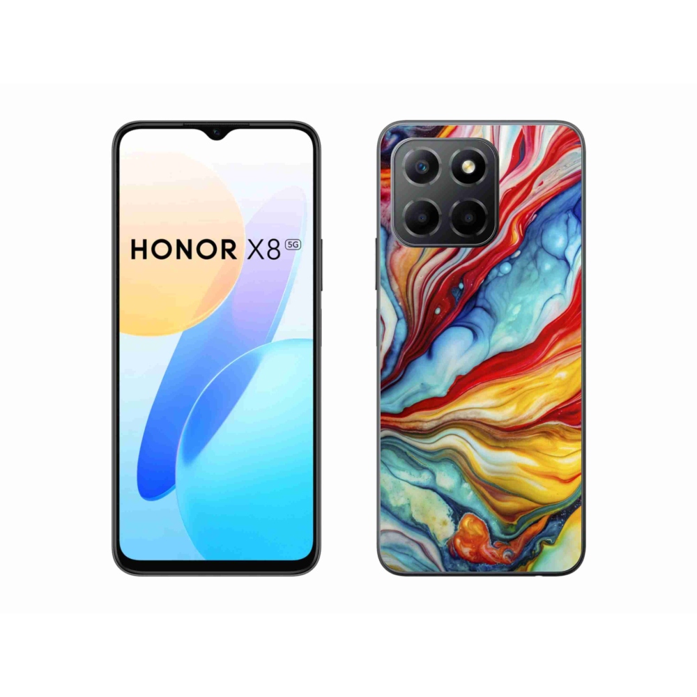 Gélový kryt mmCase na Honor X8 5G/Honor 70 Lite 5G - abstraktný motív 58