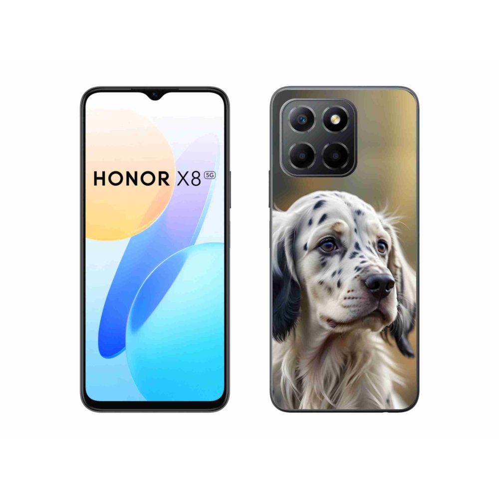 Gélový kryt mmCase na Honor X8 5G/Honor 70 Lite 5G - anglický seter