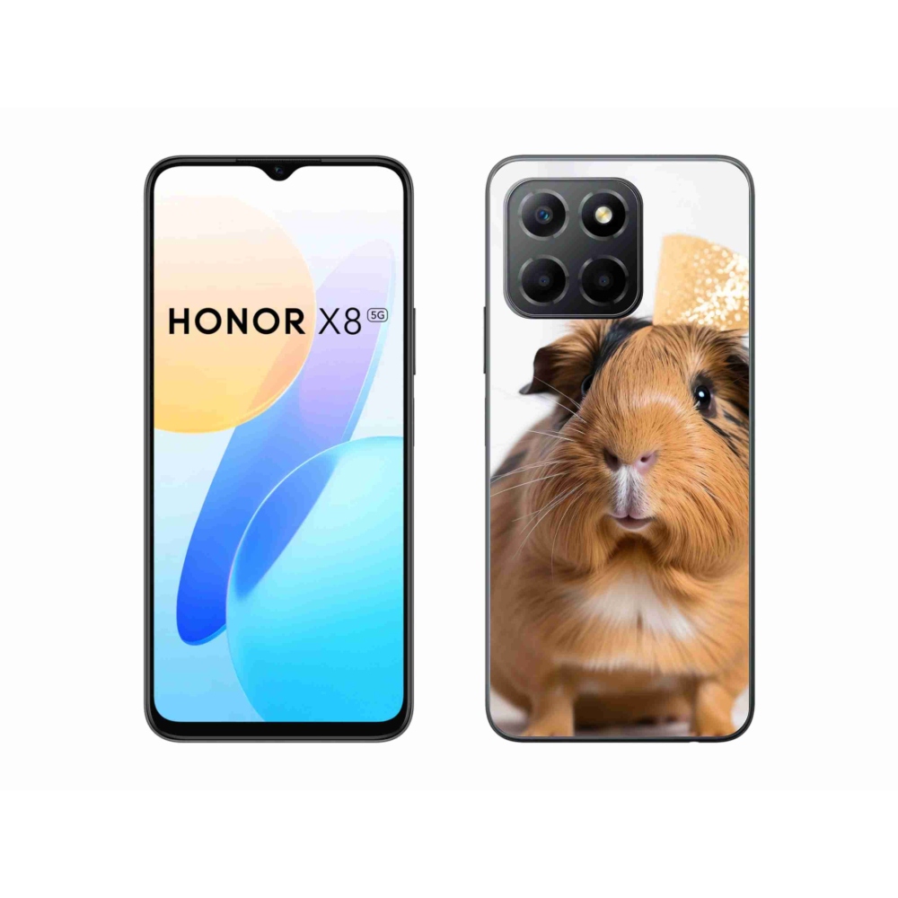 Gélový kryt mmCase na Honor X8 5G/Honor 70 Lite 5G - hnedé morča