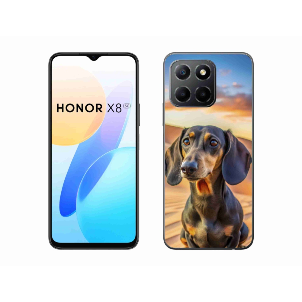 Gélový kryt mmCase na Honor X8 5G/Honor 70 Lite 5G - jazvečík 3