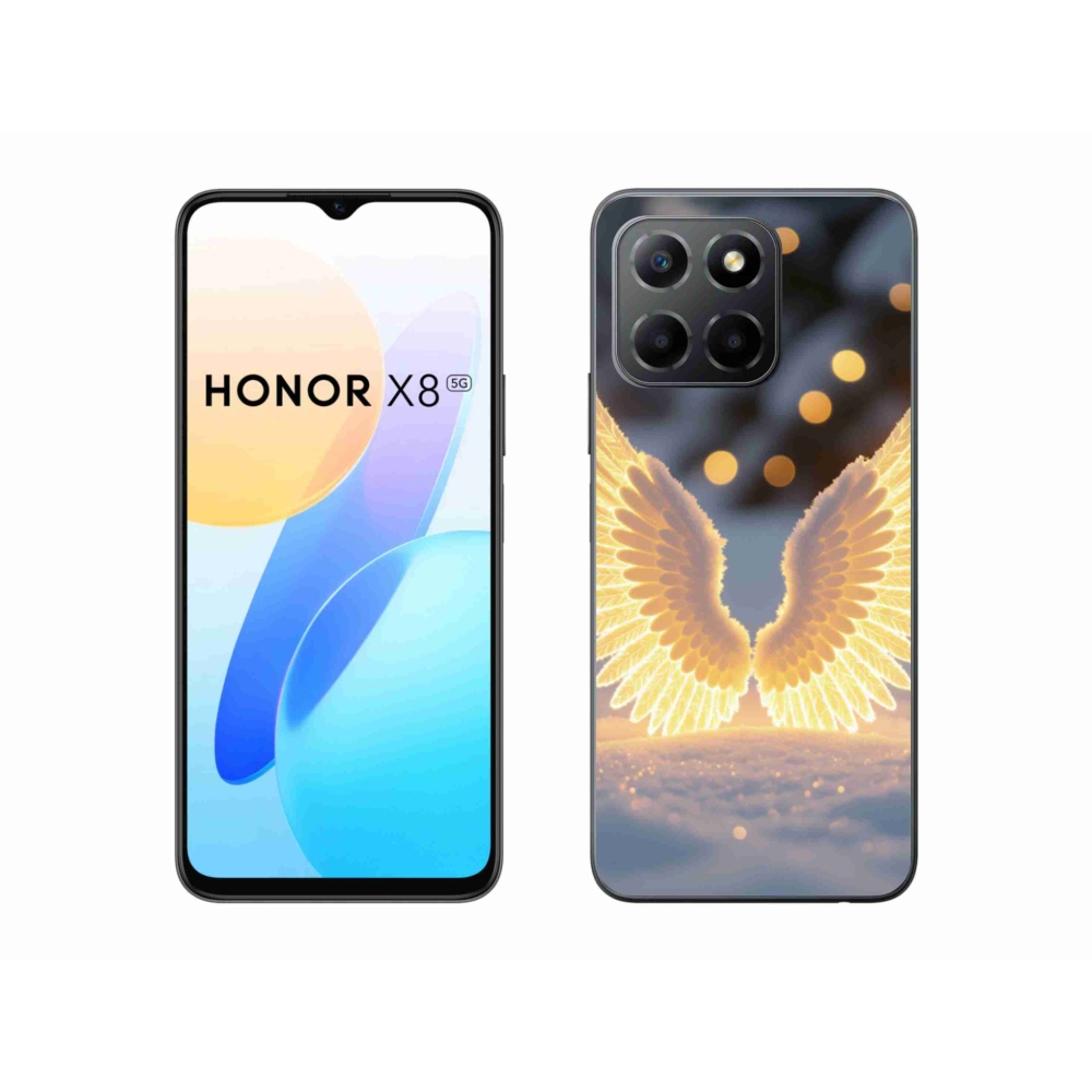 Gélový kryt mmCase na Honor X8 5G/Honor 70 Lite 5G - krídla