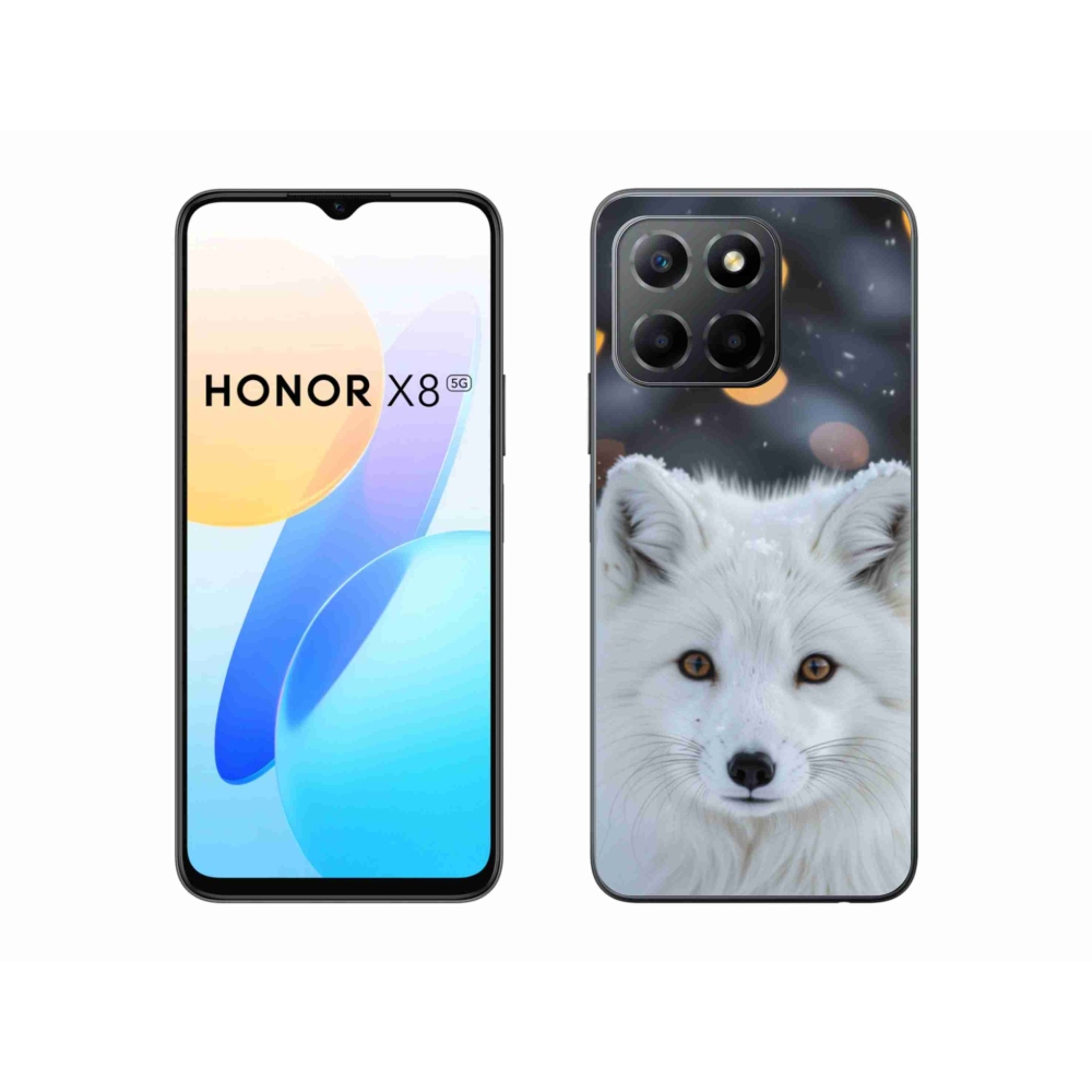 Gélový kryt mmCase na Honor X8 5G/Honor 70 Lite 5G - líška polárna