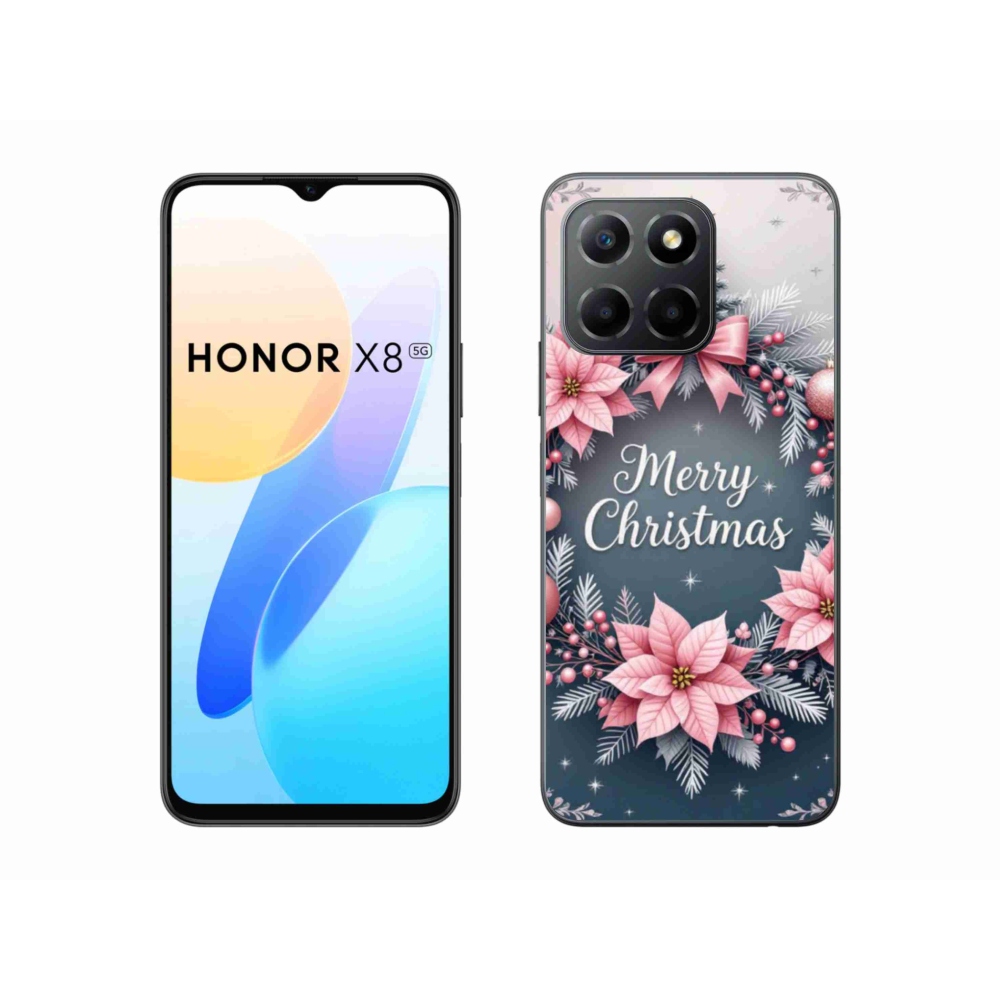 Gélový kryt mmCase na Honor X8 5G/Honor 70 Lite 5G - merry christmas