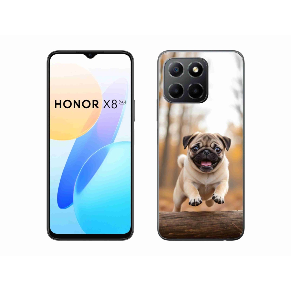 Gélový kryt mmCase na Honor X8 5G/Honor 70 Lite 5G - mops 2