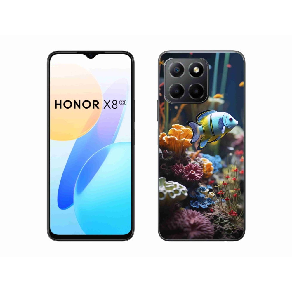 Gélový kryt mmCase na Honor X8 5G/Honor 70 Lite 5G - morský svet 5