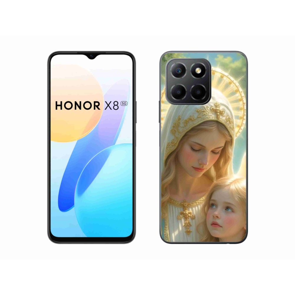 Gélový kryt mmCase na Honor X8 5G/Honor 70 Lite 5G - náboženský motív 2