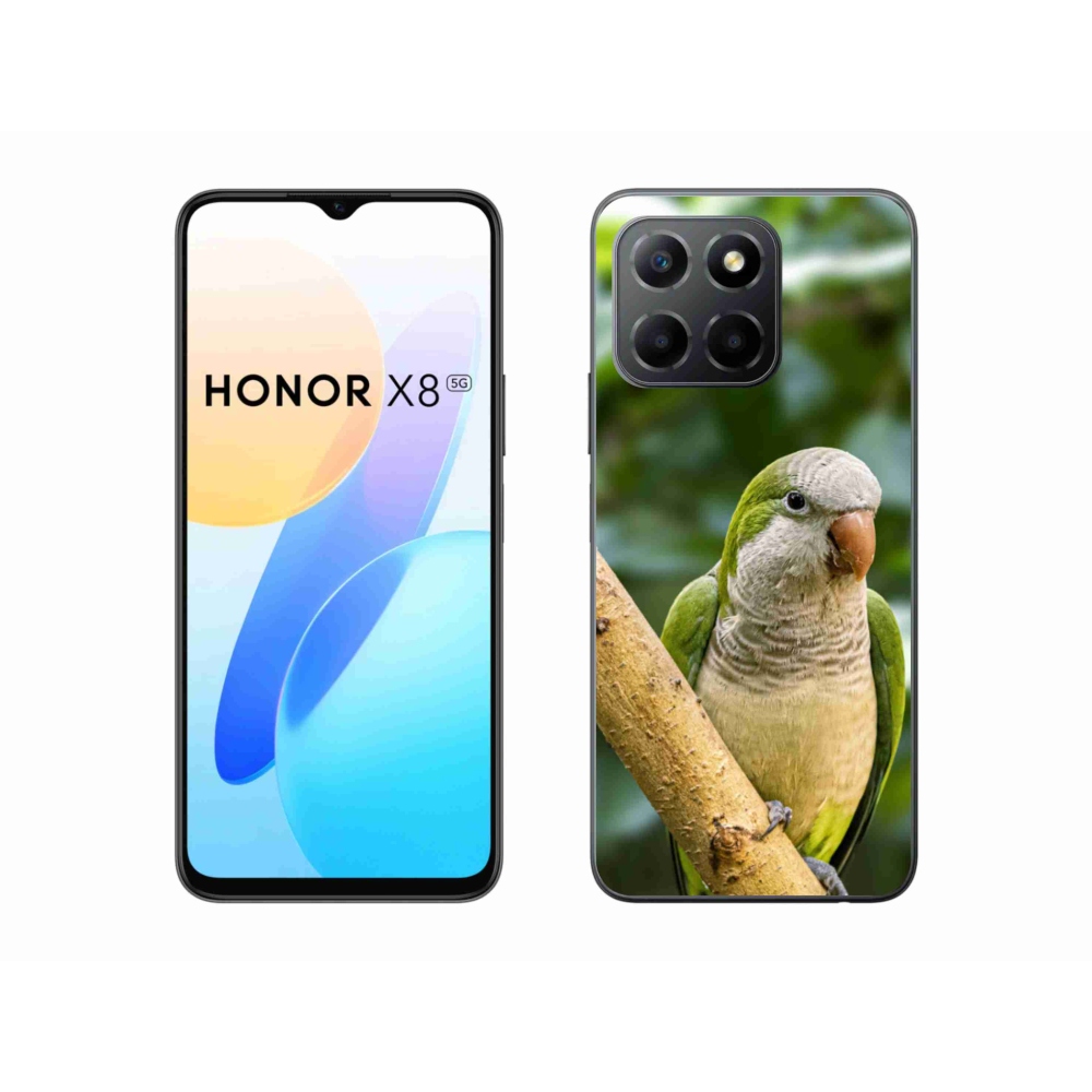 Gélový kryt mmCase na Honor X8 5G/Honor 70 Lite 5G - papagáj mníšok