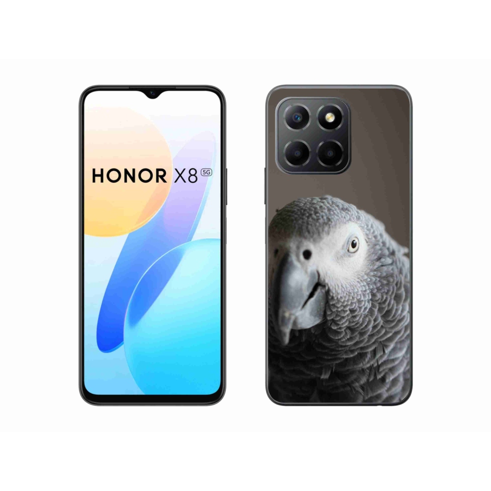 Gélový kryt mmCase na Honor X8 5G/Honor 70 Lite 5G - papagáj žako 2