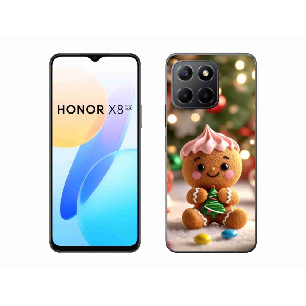 Gélový kryt mmCase na Honor X8 5G/Honor 70 Lite 5G - perníček