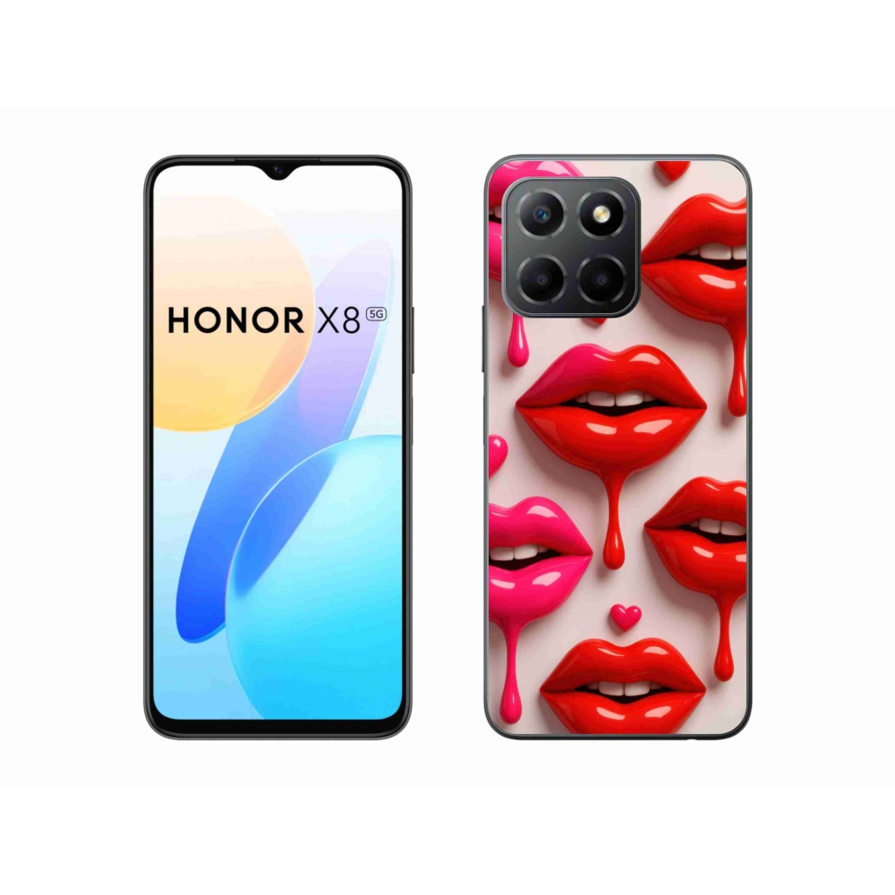 Gélový kryt mmCase na Honor X8 5G/Honor 70 Lite 5G - pery 2