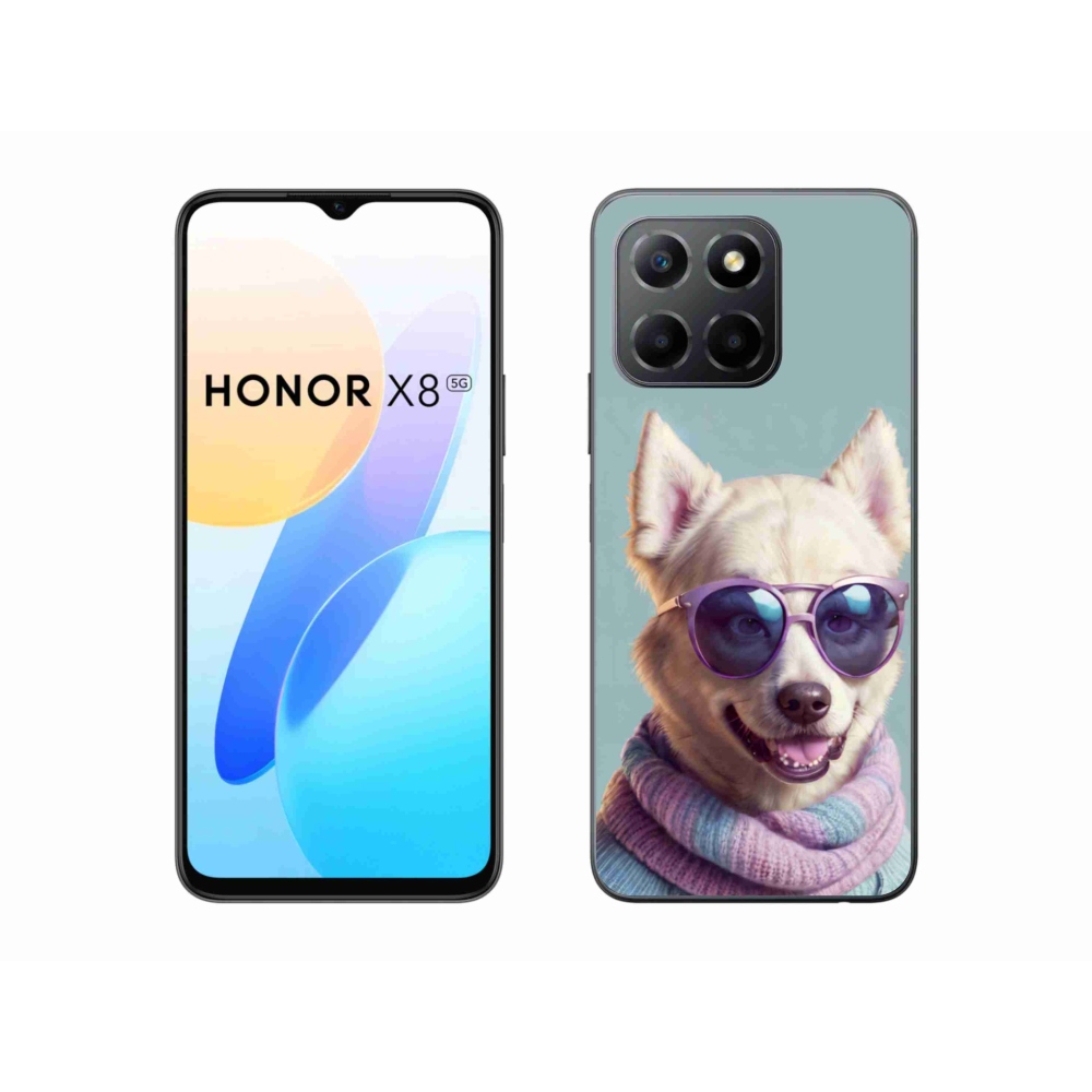 Gélový kryt mmCase na Honor X8 5G/Honor 70 Lite 5G - štýlový nemecký špic