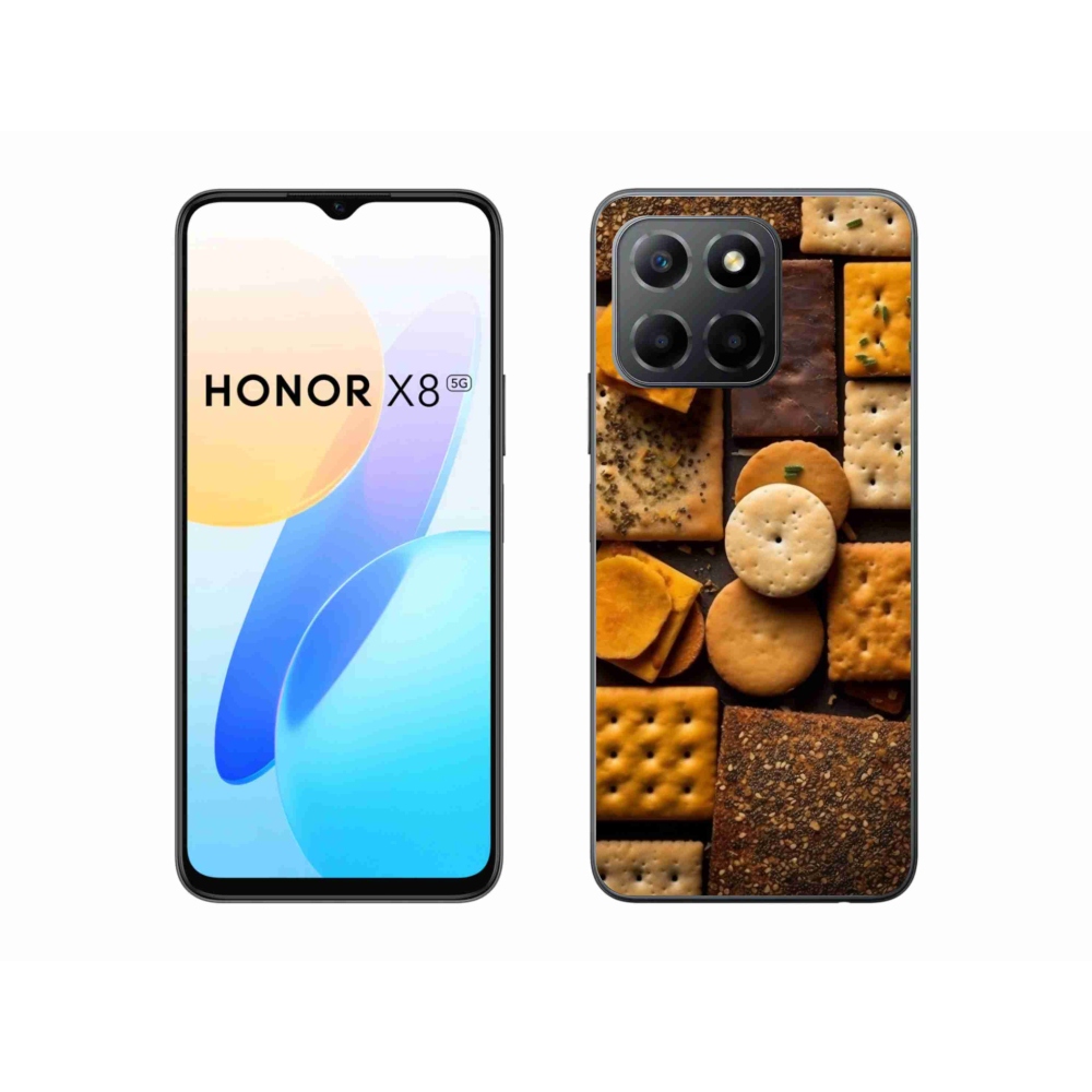 Gélový kryt mmCase na Honor X8 5G/Honor 70 Lite 5G - sušienky