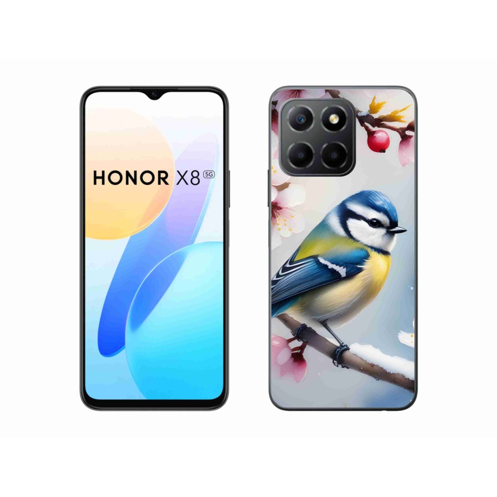 Gélový kryt mmCase na Honor X8 5G/Honor 70 Lite 5G - sýkorka