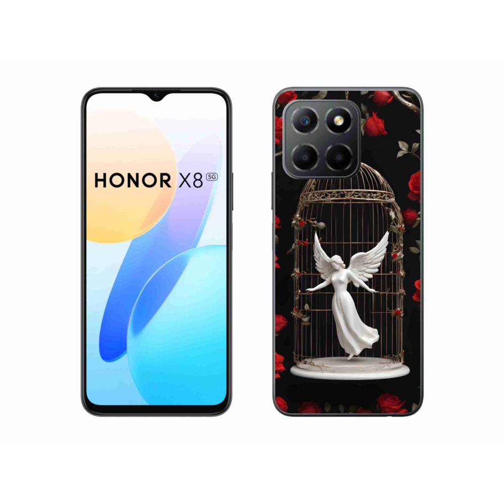 Gélový kryt mmCase na Honor X8 5G/Honor 70 Lite 5G - uväznený anjel