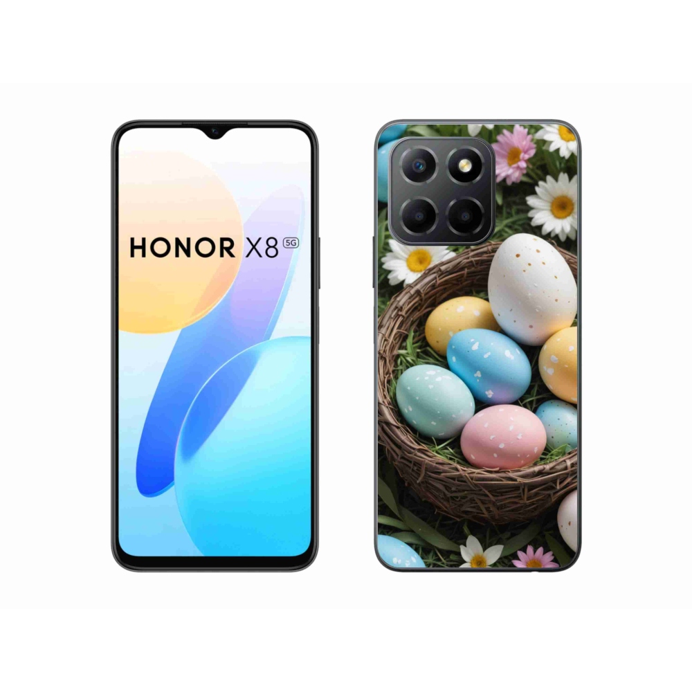 Gélový kryt mmCase na Honor X8 5G/Honor 70 Lite 5G - veľkonočné vajíčka 2