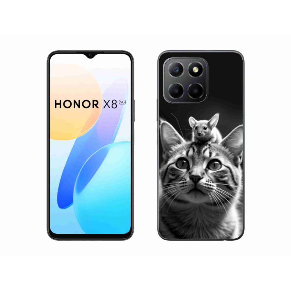 Gélový kryt mmCase na Honor X8 5G/Honor 70 Lite 5G - zvieracie priateľstvo 2