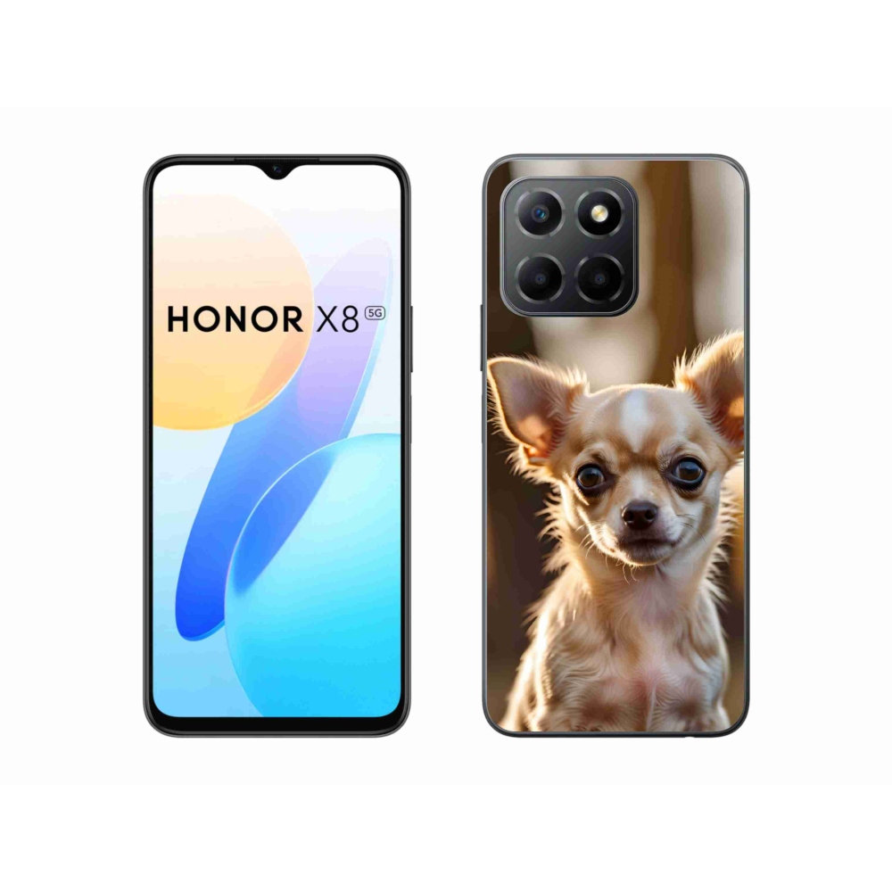 Gélový kryt mmCase na Honor X8 5G/Honor 70 Lite - čivava 6